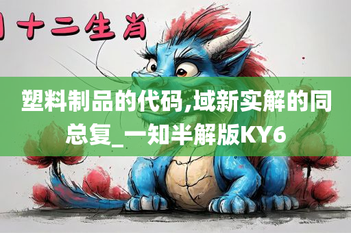 塑料制品的代码,域新实解的同总复_一知半解版KY6