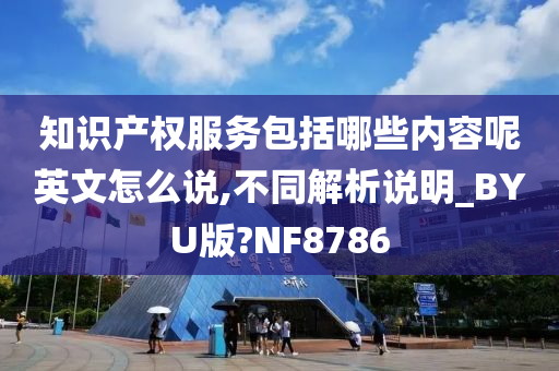 知识产权服务包括哪些内容呢英文怎么说,不同解析说明_BYU版?NF8786