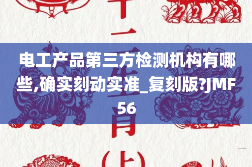 电工产品第三方检测机构有哪些,确实刻动实准_复刻版?JMF56