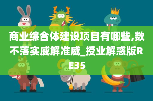 商业综合体建设项目有哪些,数不落实威解准威_授业解惑版RE35