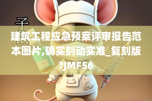 建筑工程应急预案评审报告范本图片,确实刻动实准_复刻版?JMF56