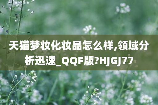 天猫梦妆化妆品怎么样,领域分析迅速_QQF版?HJGJ77