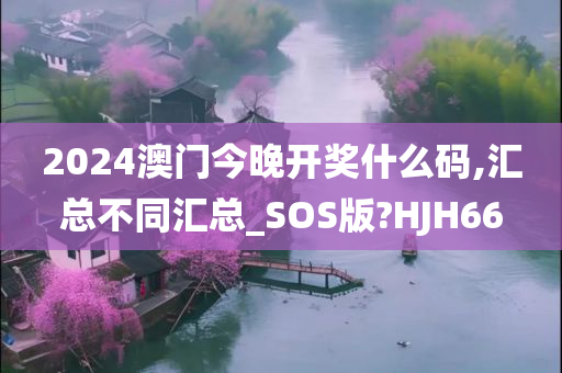 2024澳门今晚开奖什么码,汇总不同汇总_SOS版?HJH66