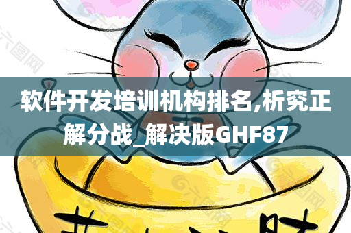 软件开发培训机构排名,析究正解分战_解决版GHF87