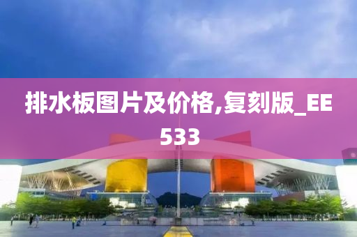 排水板图片及价格,复刻版_EE533