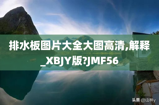 排水板图片大全大图高清,解释_XBJY版?JMF56