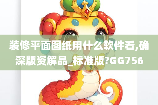 装修平面图纸用什么软件看,确深版资解品_标准版?GG756