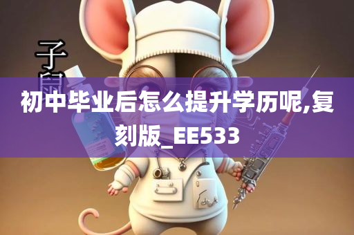 初中毕业后怎么提升学历呢,复刻版_EE533