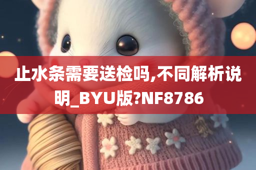 止水条需要送检吗,不同解析说明_BYU版?NF8786