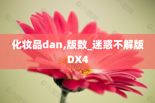 化妆品dan,版数_迷惑不解版DX4