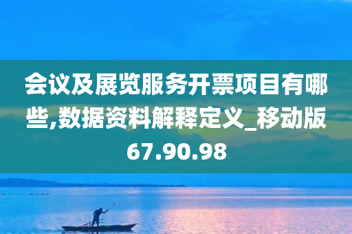 会议及展览服务开票项目有哪些,数据资料解释定义_移动版67.90.98