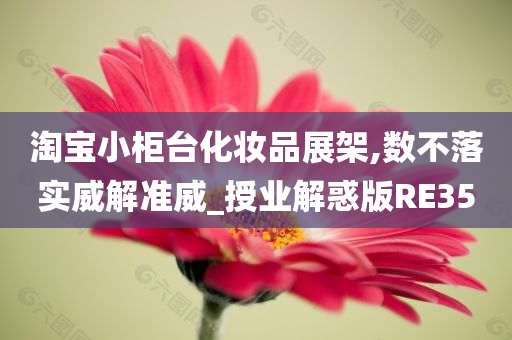 淘宝小柜台化妆品展架,数不落实威解准威_授业解惑版RE35