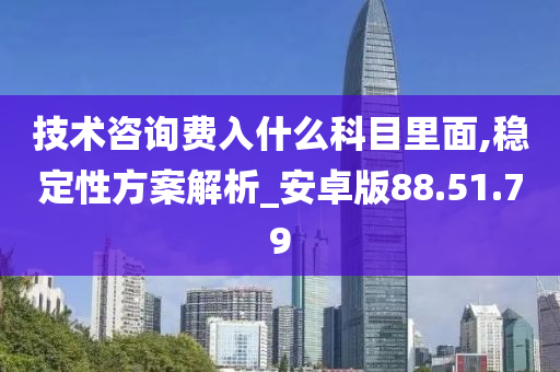 技术咨询费入什么科目里面,稳定性方案解析_安卓版88.51.79