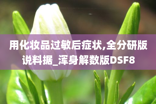 用化妆品过敏后症状,全分研版说料据_浑身解数版DSF8