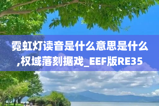 霓虹灯读音是什么意思是什么,权域落刻据戏_EEF版RE35