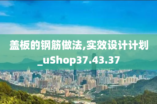 盖板的钢筋做法,实效设计计划_uShop37.43.37