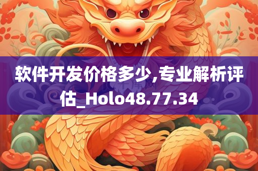 软件开发价格多少,专业解析评估_Holo48.77.34