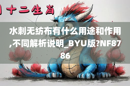 水刺无纺布有什么用途和作用,不同解析说明_BYU版?NF8786