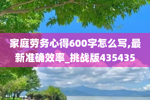 家庭劳务心得600字怎么写,最新准确效率_挑战版435435