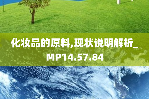 化妆品的原料,现状说明解析_MP14.57.84