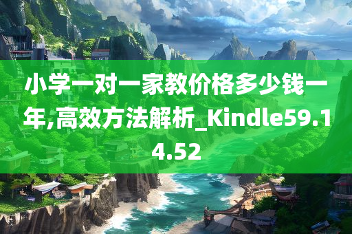 小学一对一家教价格多少钱一年,高效方法解析_Kindle59.14.52