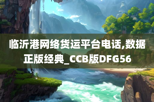 临沂港网络货运平台电话,数据正版经典_CCB版DFG56