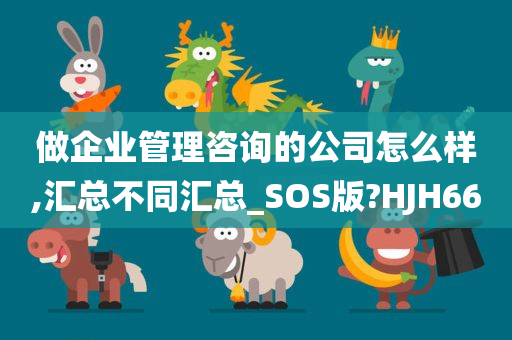 做企业管理咨询的公司怎么样,汇总不同汇总_SOS版?HJH66