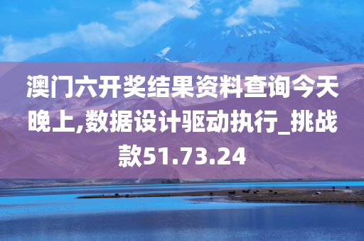 澳门六开奖结果资料查询今天晚上,数据设计驱动执行_挑战款51.73.24