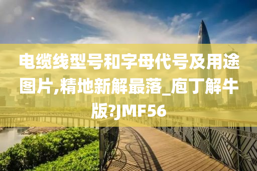 电缆线型号和字母代号及用途图片,精地新解最落_庖丁解牛版?JMF56