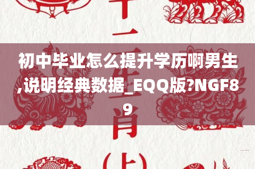 初中毕业怎么提升学历啊男生,说明经典数据_EQQ版?NGF89