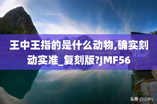 王中王指的是什么动物,确实刻动实准_复刻版?JMF56