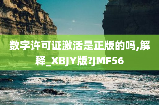 数字许可证激活是正版的吗,解释_XBJY版?JMF56