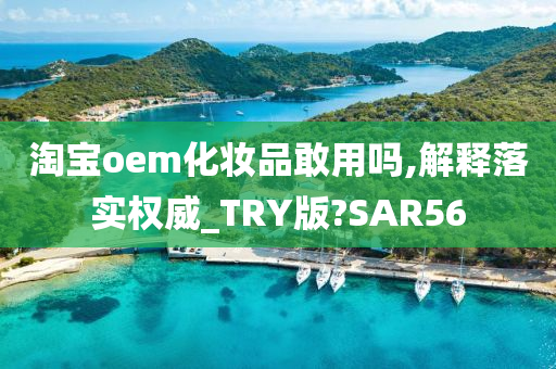 淘宝oem化妆品敢用吗,解释落实权威_TRY版?SAR56