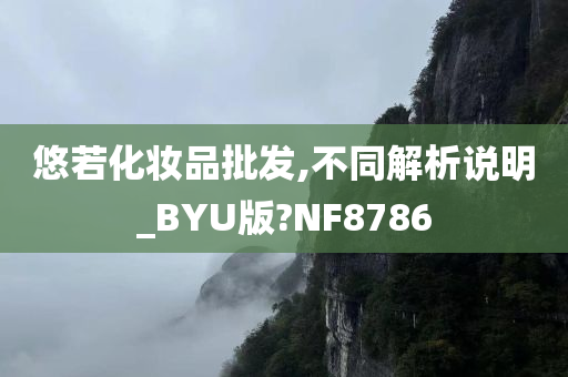 悠若化妆品批发,不同解析说明_BYU版?NF8786