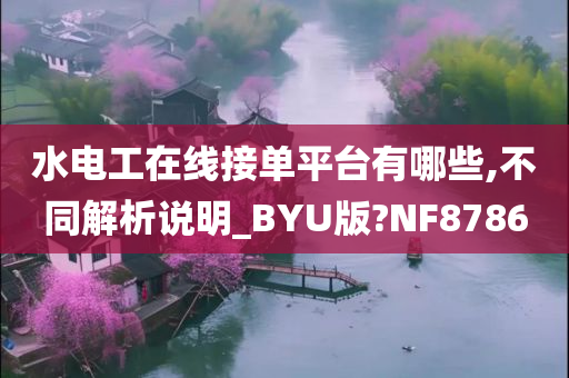 水电工在线接单平台有哪些,不同解析说明_BYU版?NF8786