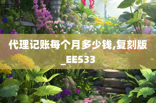 代理记账每个月多少钱,复刻版_EE533