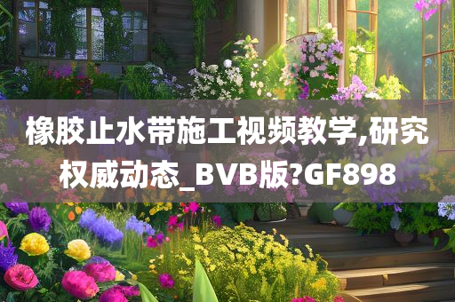 橡胶止水带施工视频教学,研究权威动态_BVB版?GF898