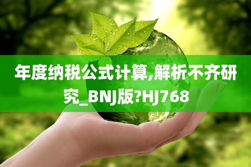 年度纳税公式计算,解析不齐研究_BNJ版?HJ768