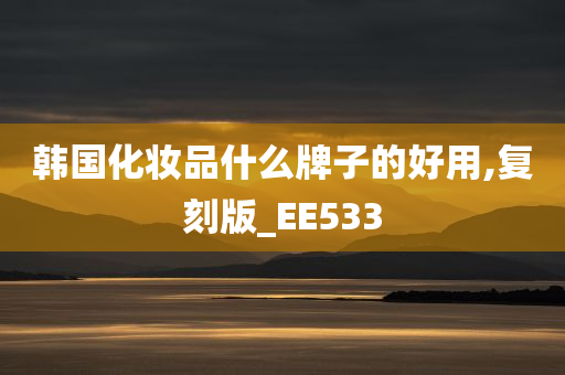 韩国化妆品什么牌子的好用,复刻版_EE533