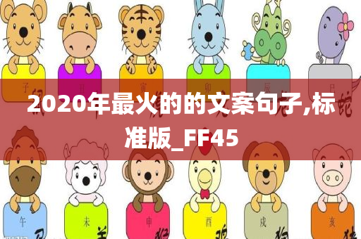 2020年最火的的文案句子,标准版_FF45