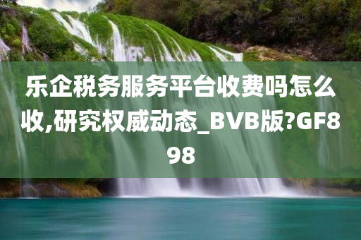 乐企税务服务平台收费吗怎么收,研究权威动态_BVB版?GF898