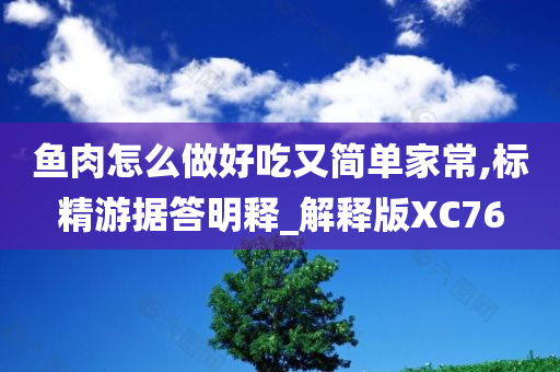 鱼肉怎么做好吃又简单家常,标精游据答明释_解释版XC76