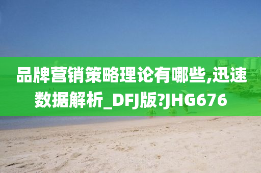 品牌营销策略理论有哪些,迅速数据解析_DFJ版?JHG676