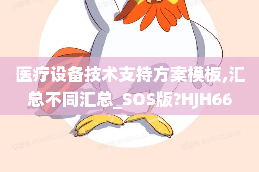 医疗设备技术支持方案模板,汇总不同汇总_SOS版?HJH66