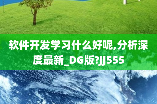 软件开发学习什么好呢,分析深度最新_DG版?JJ555