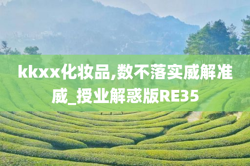 kkxx化妆品,数不落实威解准威_授业解惑版RE35