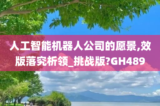 人工智能机器人公司的愿景,效版落究析领_挑战版?GH489