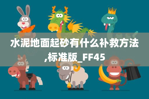 水泥地面起砂有什么补救方法,标准版_FF45