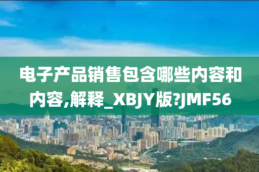 电子产品销售包含哪些内容和内容,解释_XBJY版?JMF56