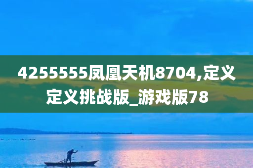 4255555凤凰天机8704,定义定义挑战版_游戏版78